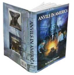 Anvils in America, Second printing with slip cover decorated with the last anvil makers painting by Nathan Green